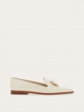 Ferragamo | Women's New Vara Plate Loafer - Mascarpone