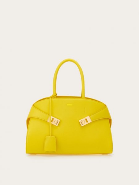 Ferragamo | Women's Hug Handbag - Yellow