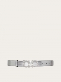 Ferragamo | Women's Adjustable Gancini Belt - Silver