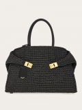 Ferragamo | Women's Hug Handbag - Black