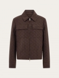 Ferragamo | Men's Monogram Blouson - Espresso