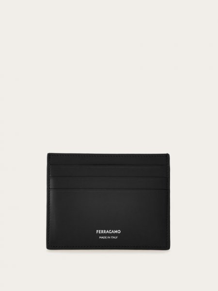 Ferragamo | Men's Credit Card Holder - Black