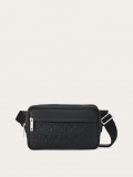 Ferragamo | Men's Gancini Belt Bag - Black