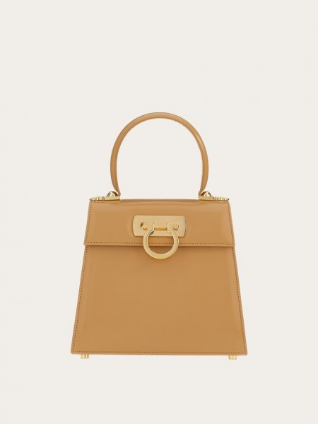 Ferragamo | Women's Iconic Top Handle - Camel