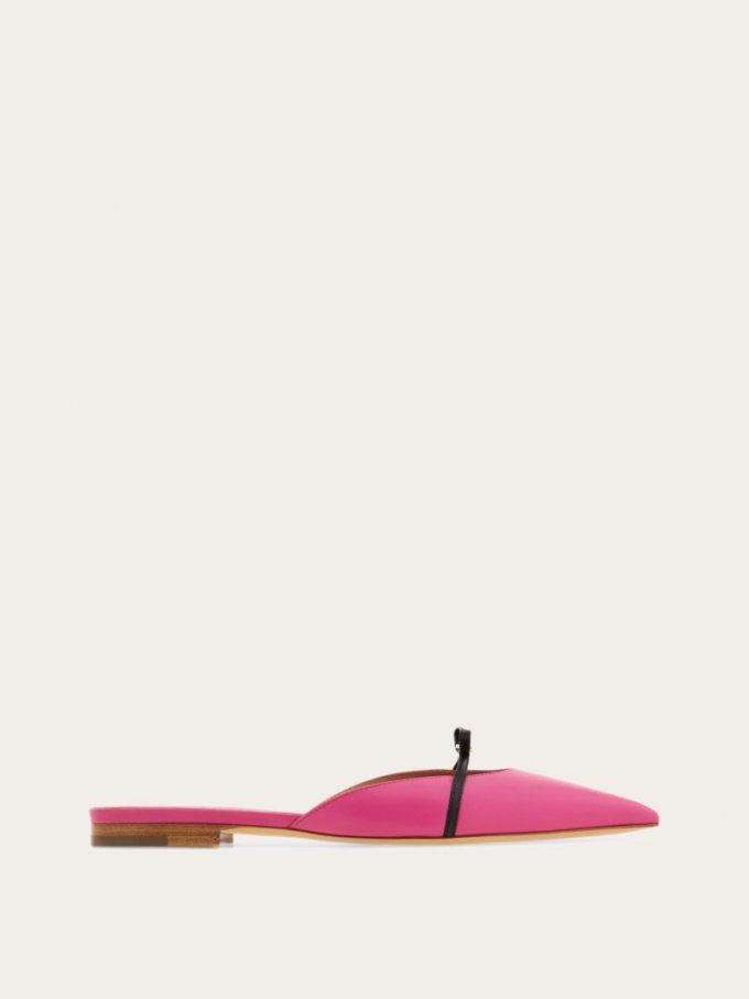 Ferragamo | Women's Mini Bow Mule - Cherry