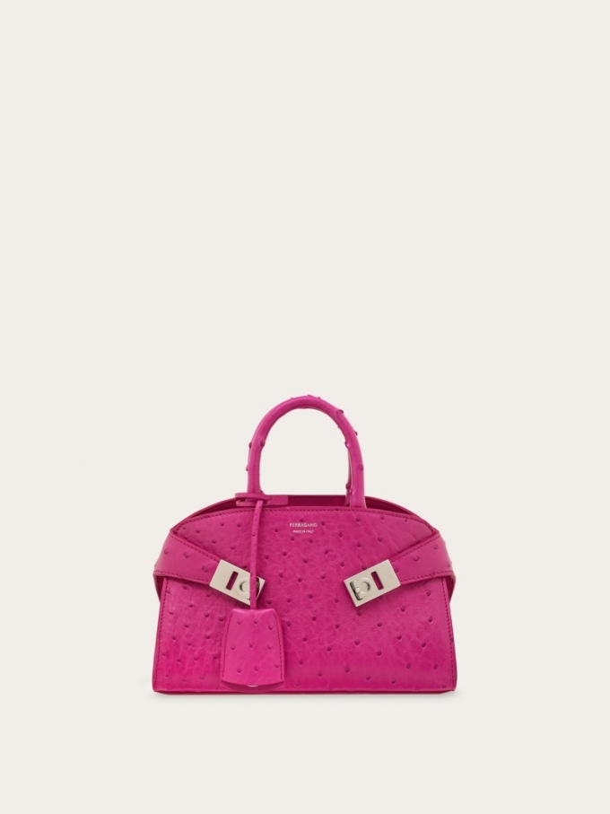 Ferragamo | Women's Hug Handbag - Cherry