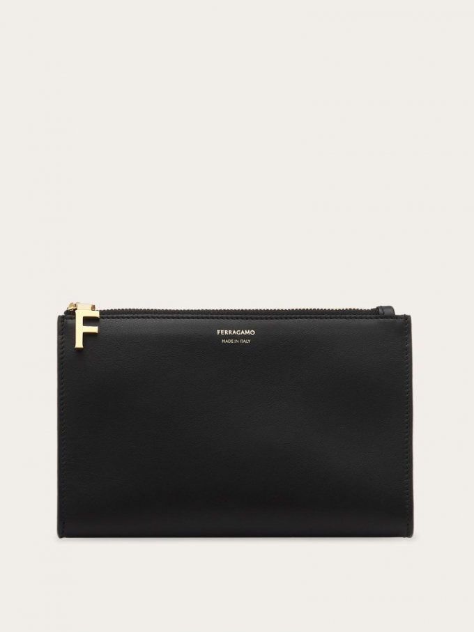 Ferragamo | Women's Beauty Case - Black