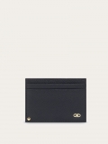 Ferragamo | Men's Gancini Credit Card Holder - Black