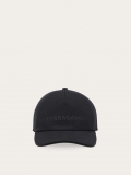 Ferragamo | Men's Baseball Cap With Signature - Black