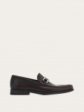 Ferragamo | Men's Moccasin With Gancini Ornament - Cordovan