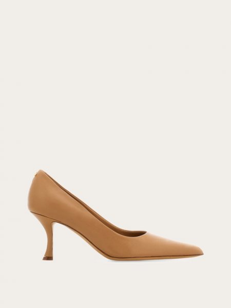 Ferragamo | Women's Pump Shoe - Camel