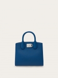 Ferragamo | Women's Studio Box Bag - Teal Blue