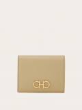 Ferragamo | Women's Gancini Compact Wallet - Stone