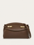 Ferragamo | Women's Hug Soft Crossbody Bag - Clay