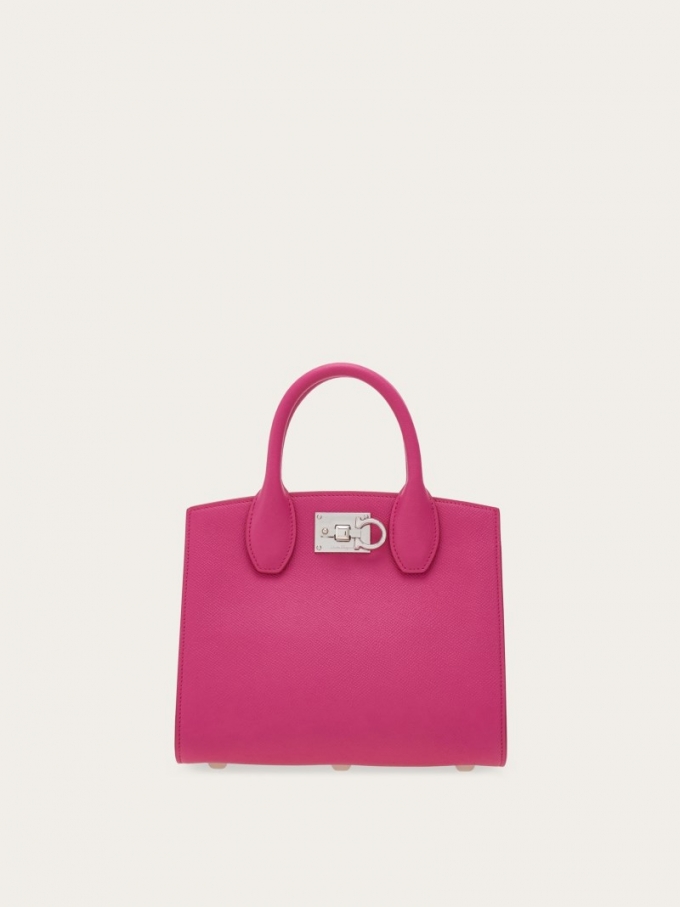 Ferragamo | Women's Studio Box Bag - Cherry