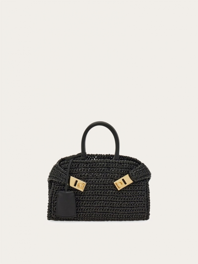 Ferragamo | Women's Hug Handbag - Black