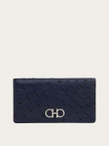 Ferragamo | Women's Gancini Continental Wallet - Midnight Blue