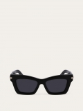 Ferragamo | Women's Sunglasses - Black/Grey