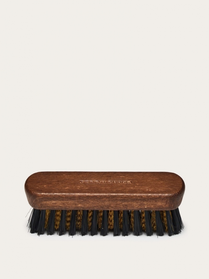 Ferragamo | Men's Suede Brush - Brown