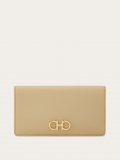 Ferragamo | Women's Gancini Continental Wallet - Stone