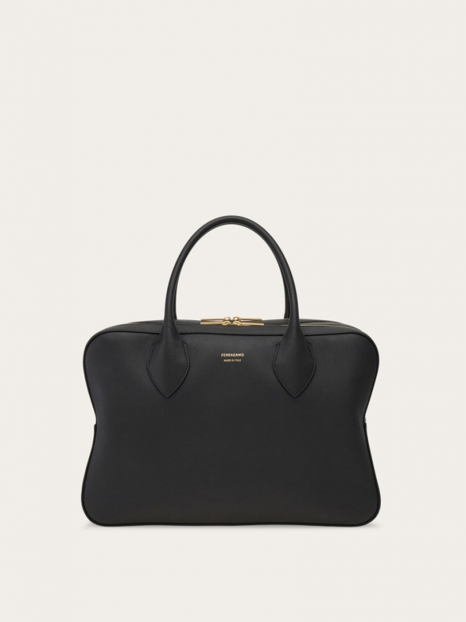 Ferragamo | Women's Handbag - Black