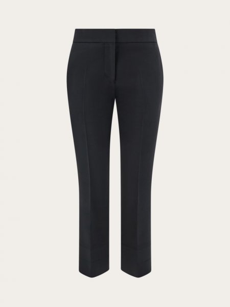 Ferragamo | Women's Kick Flare Trouser - Black