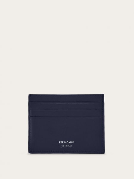 Ferragamo | Men's Credit Card Holder - Midnight Blue