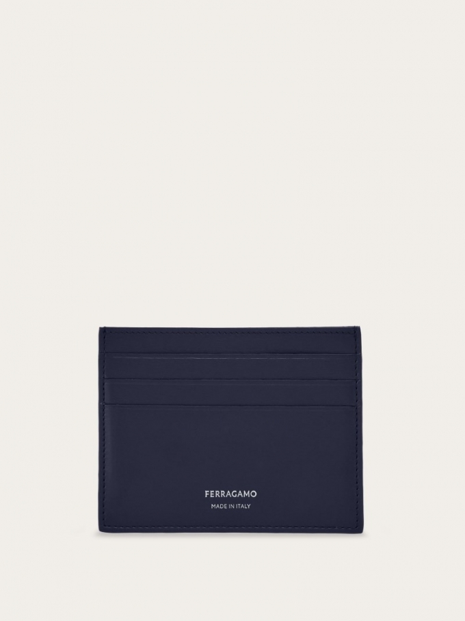 Ferragamo | Men's Credit Card Holder - Midnight Blue