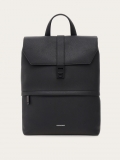 Ferragamo | Men's Backpack With Gancini Buckles - Black