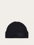 Ferragamo | Men's Wool Beanie - Black