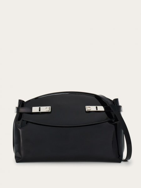 Ferragamo | Women's Hug Soft Crossbody Bag - Black