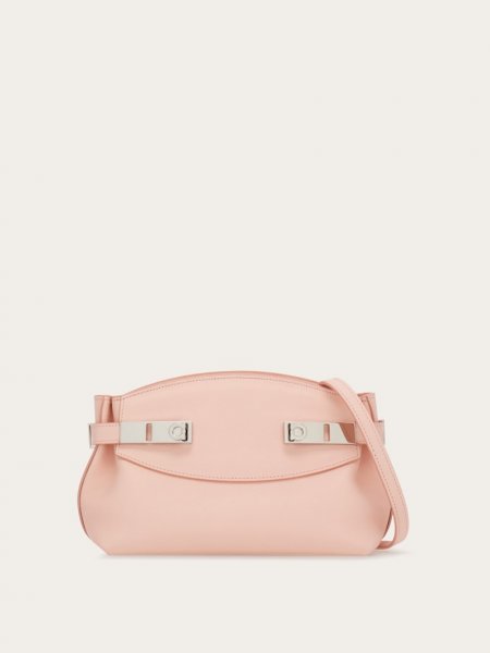 Ferragamo | Women's Hug Soft Crossbody Bag - Nylund Pink