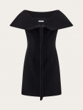 Ferragamo | Women's Stretch Gabardine Sleeveless Jacket - Black