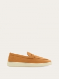 Ferragamo | Women's New Vara Buckle Slip On - Light Camel