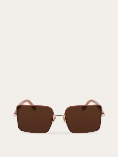 Ferragamo | Men's Sunglasses - Rose Gold-Nude/Gradient Nude