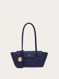 Ferragamo | Women's East-West Tote Bag - Midnight Blue