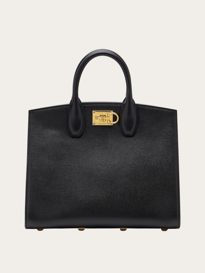 Ferragamo | Women's Studio Box Bag - Black