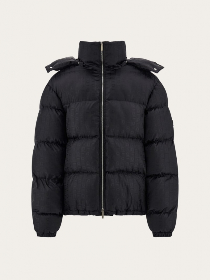 Ferragamo | Men's Padded Jacket - Black