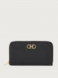 Ferragamo | Women's Gancini Continental Wallet - Black