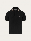 Ferragamo | Men's Organic Cotton Polo Shirt - Black