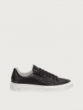 Ferragamo | Men's Gancini Sneaker - White/Black