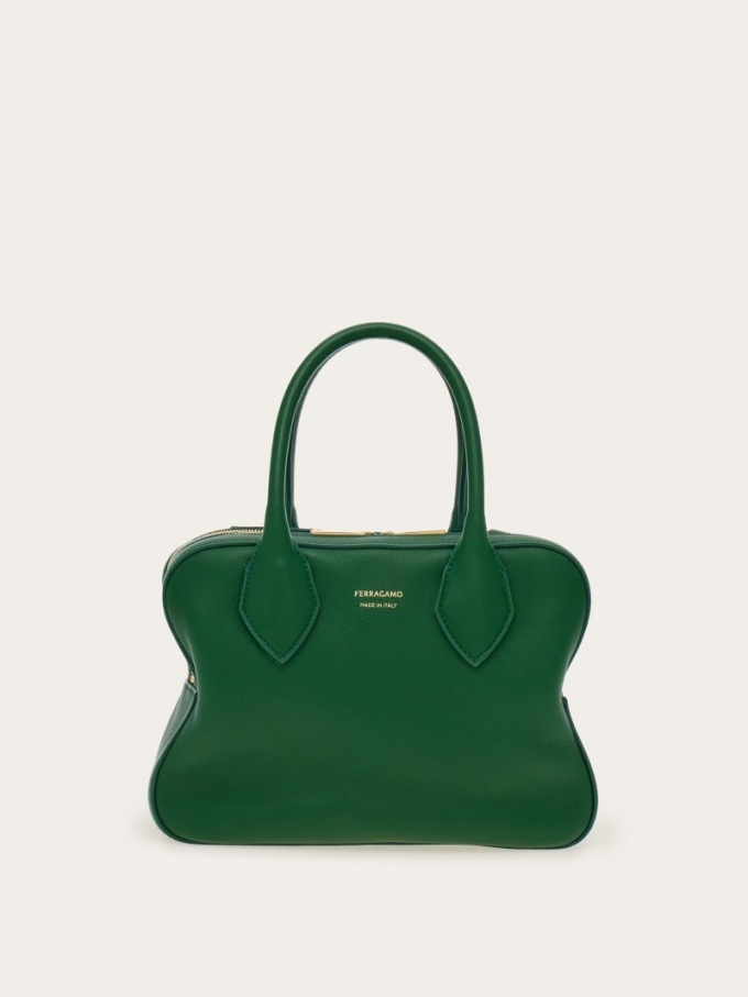 Ferragamo | Women's Handbag - Forest Green