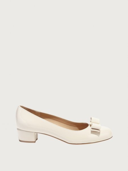 Ferragamo | Women's Vara Pump - White