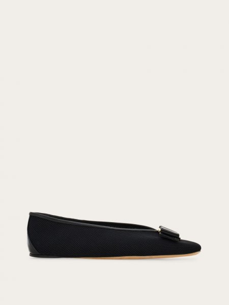 Ferragamo | Women's Vara Bow Ballet Flat - Black