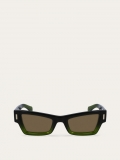 Ferragamo | Women's Sunglasses - Transparent Green/Green