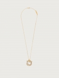 Ferragamo | Women's Gancini Pendant Necklace - Gold