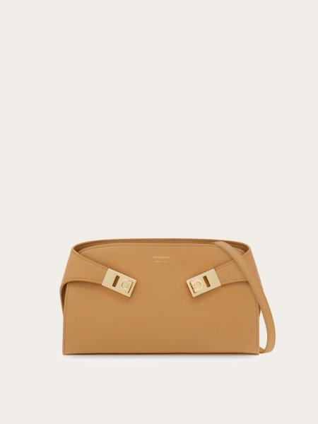 Ferragamo | Women's Hug Mini Crossbody Bag - Light Camel