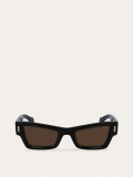 Ferragamo | Women's Sunglasses - Black/Brown