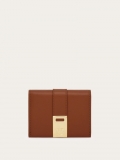 Ferragamo | Women's Hug Compact Wallet - Cognac