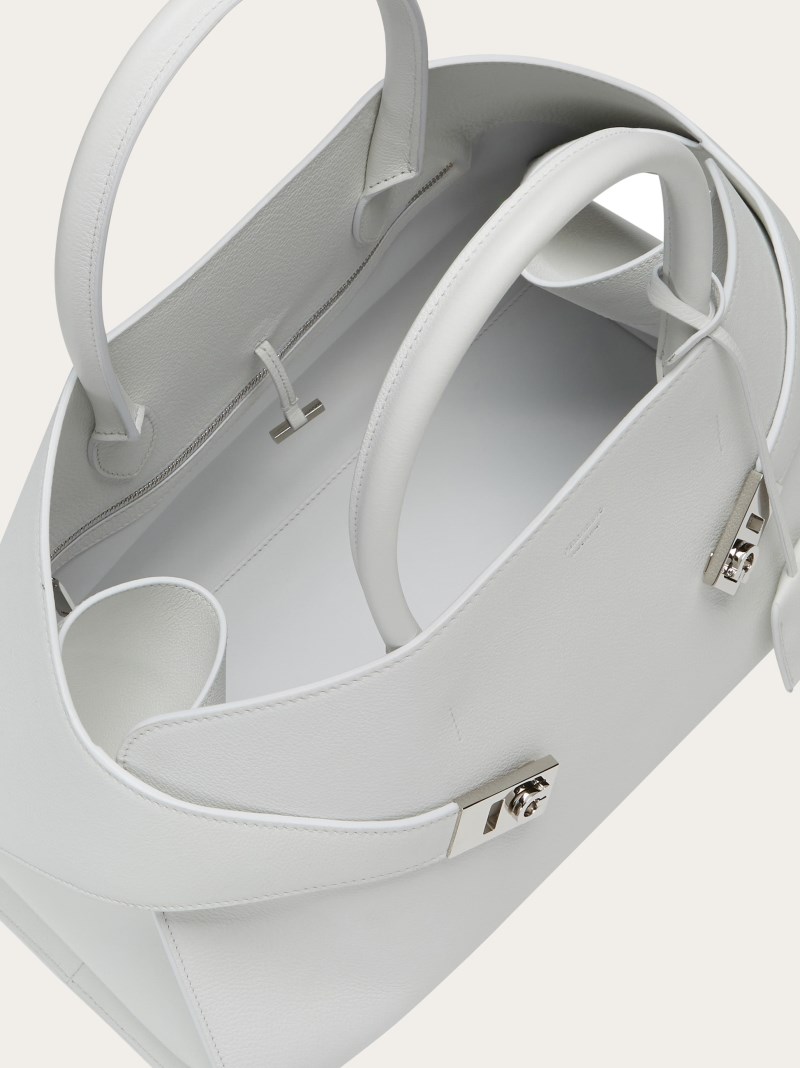 Ferragamo | Women's Hug Handbag - Optical White